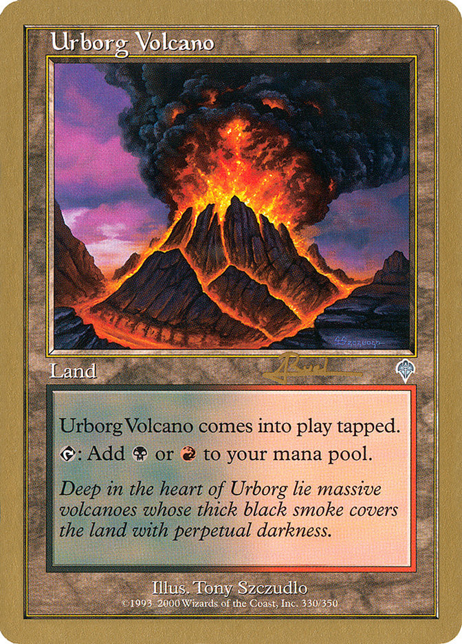 Urborg Volcano (Antoine Ruel) [World Championship Decks 2001] | The CG Realm