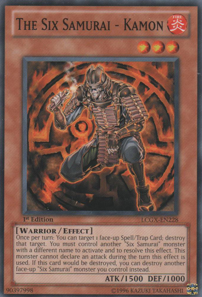 The Six Samurai - Kamon [LCGX-EN228] Common | The CG Realm