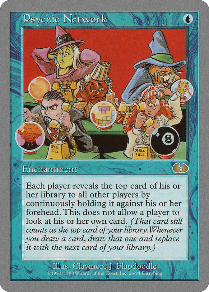 Psychic Network [Unglued] | The CG Realm