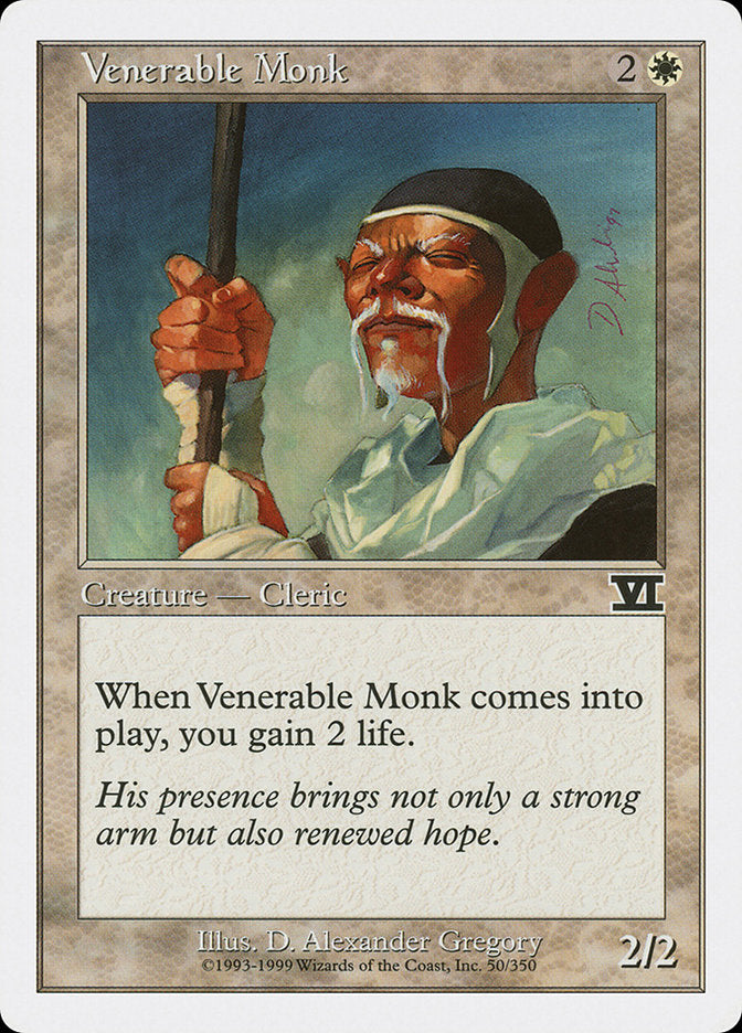 Venerable Monk [Classic Sixth Edition] | The CG Realm
