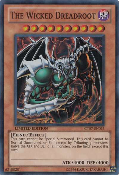 The Wicked Dreadroot [CT07-EN015] Super Rare | The CG Realm