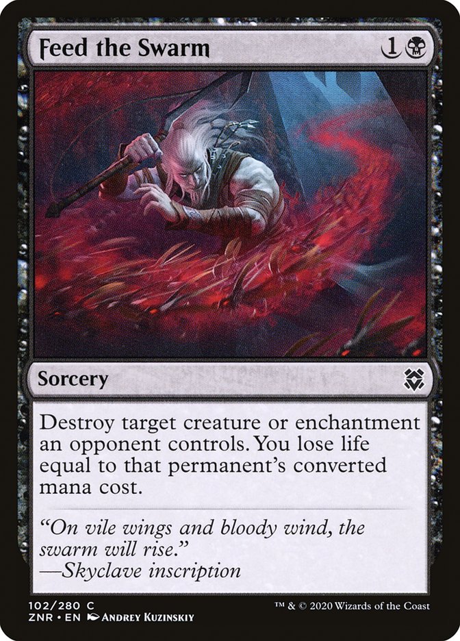 Feed the Swarm [Zendikar Rising] | The CG Realm