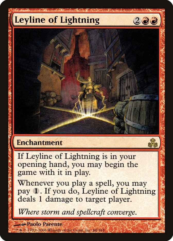 Leyline of Lightning [Guildpact] | The CG Realm