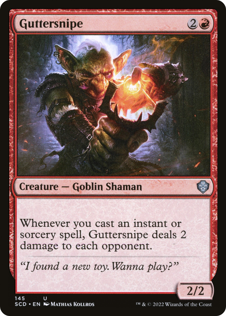 Guttersnipe [Starter Commander Decks] | The CG Realm