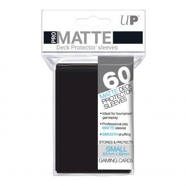 60ct Pro-Matte Black Small Deck Protectors | The CG Realm