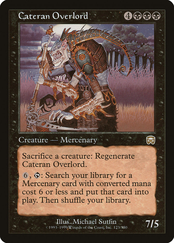 Cateran Overlord [Mercadian Masques] | The CG Realm