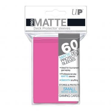 60ct Pro-Matte Bright Pink Small Deck Protectors | The CG Realm