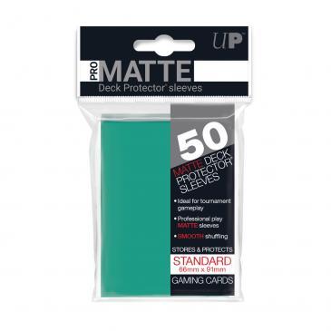 50ct Pro-Matte Aqua Standard Deck Protectors | The CG Realm