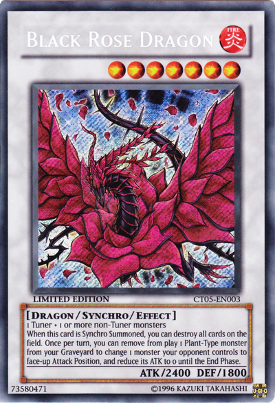 Black Rose Dragon [CT05-EN003] Secret Rare | The CG Realm