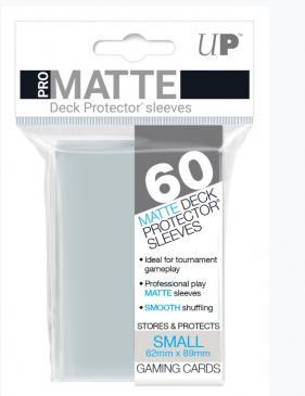 60ct Pro-Matte Clear Small Deck Protectors | The CG Realm