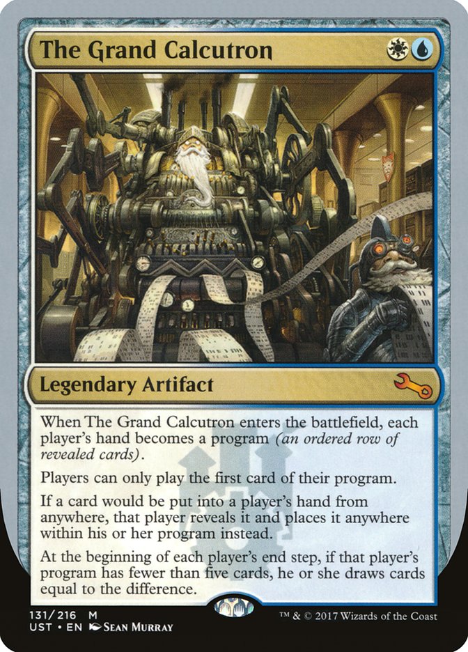 The Grand Calcutron [Unstable] | The CG Realm