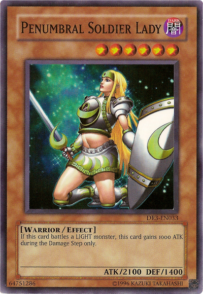 Penumbral Soldier Lady [DR3-EN033] Super Rare | The CG Realm