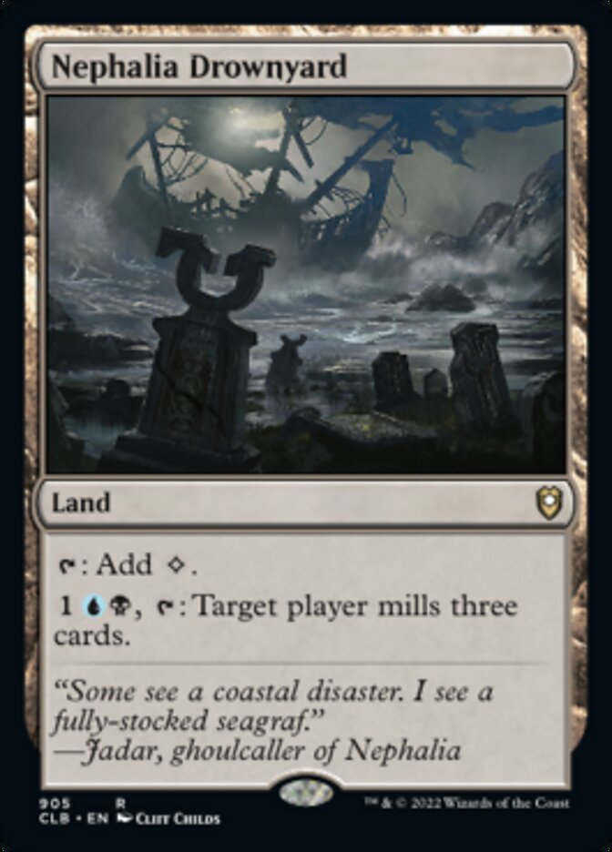 Nephalia Drownyard [Commander Legends: Battle for Baldur's Gate] | The CG Realm