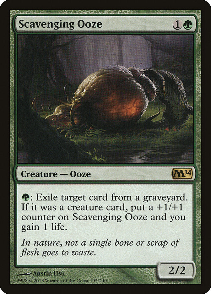 Scavenging Ooze [Magic 2014] | The CG Realm