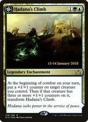 Hadana's Climb // Winged Temple of Orazca [Rivals of Ixalan Prerelease Promos] | The CG Realm