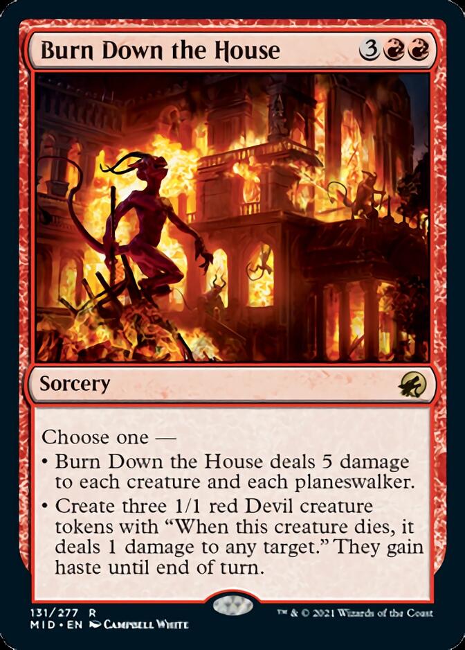 Burn Down the House [Innistrad: Midnight Hunt] | The CG Realm