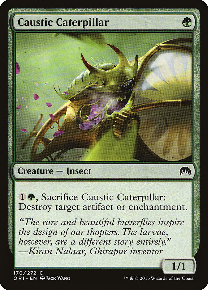 Caustic Caterpillar [Magic Origins] | The CG Realm