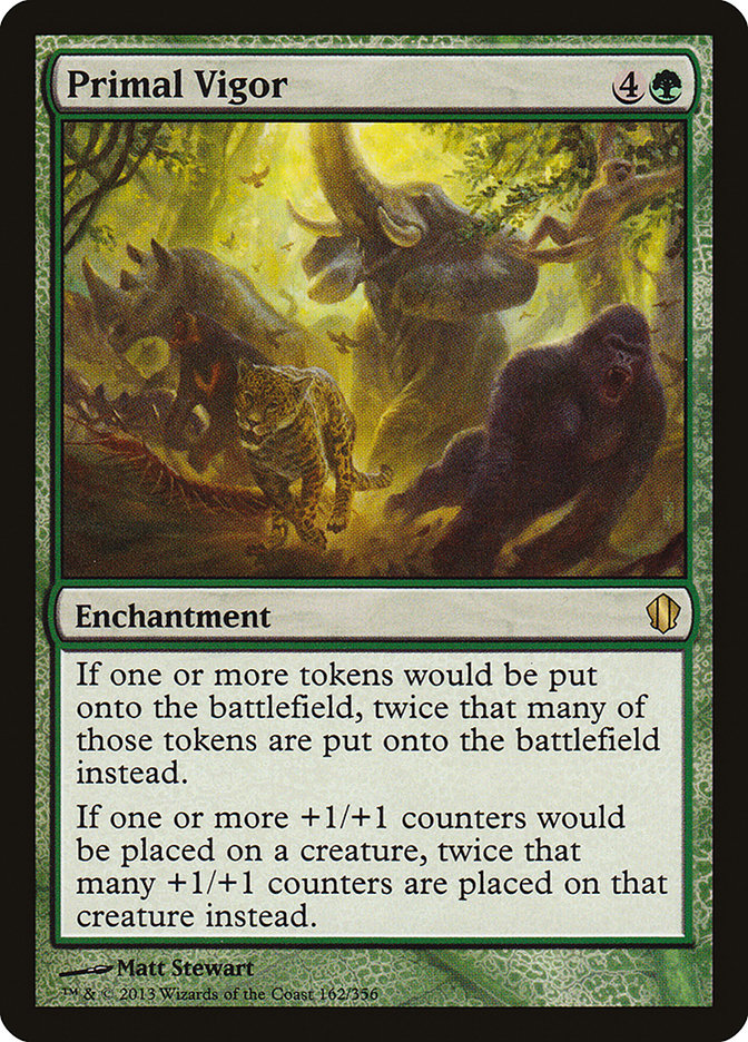 Primal Vigor [Commander 2013] | The CG Realm