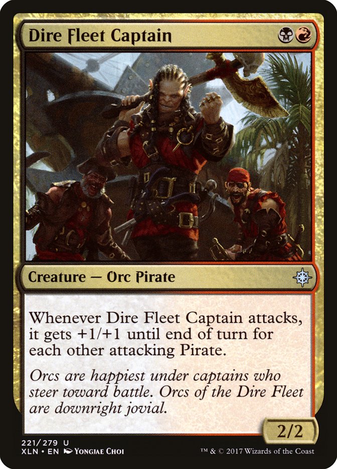 Dire Fleet Captain [Ixalan] | The CG Realm