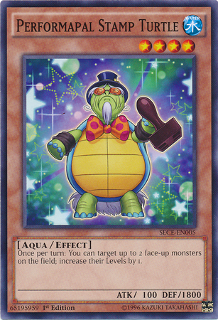 Performapal Stamp Turtle [SECE-EN005] Common | The CG Realm