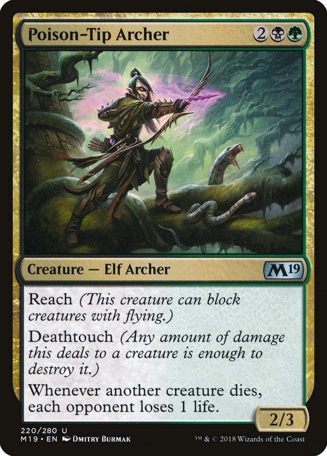 Poison-Tip Archer [Core Set 2019] | The CG Realm