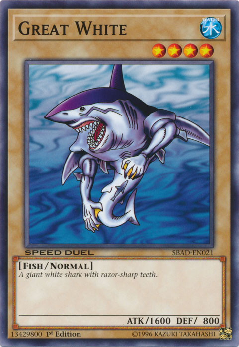 Great White [SBAD-EN021] Common | The CG Realm