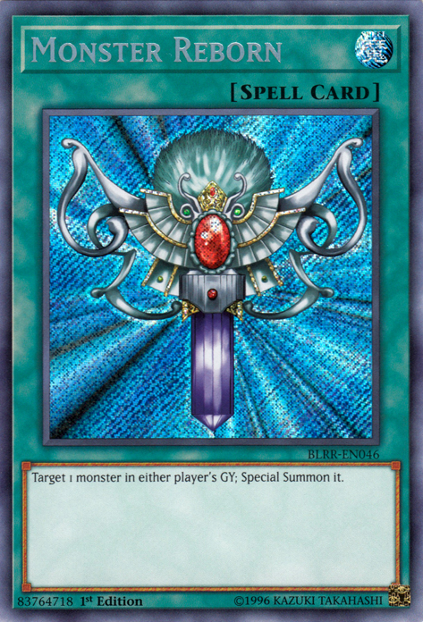 Monster Reborn [BLRR-EN046] Secret Rare | The CG Realm