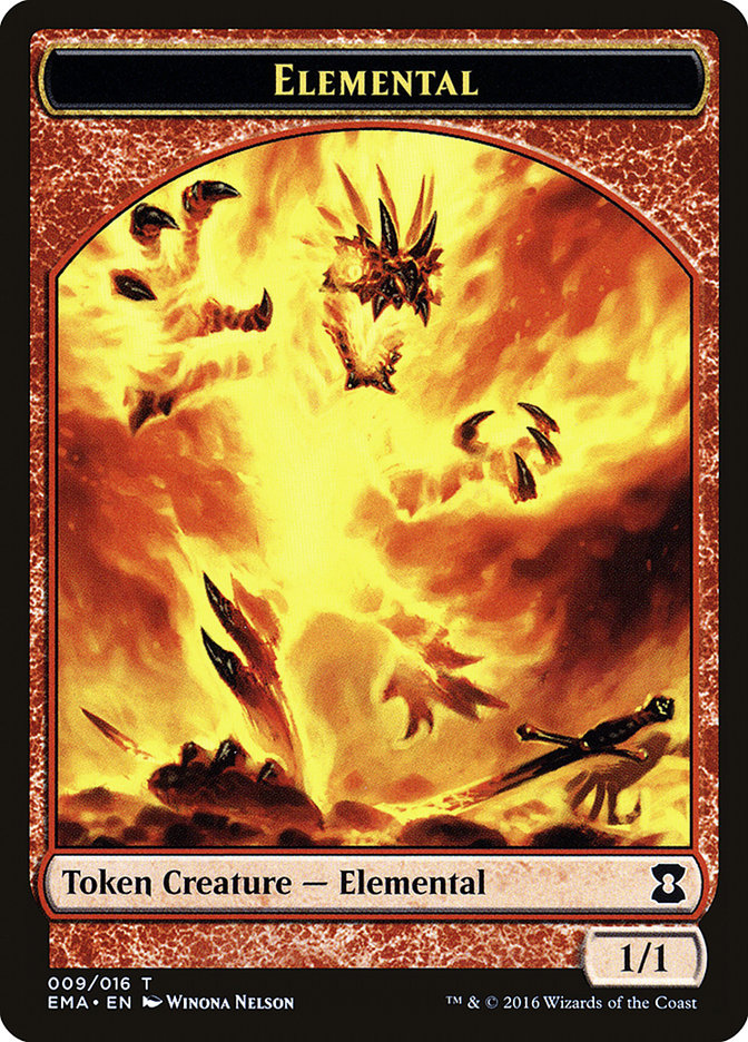 Elemental Token (009/016) [Eternal Masters Tokens] | The CG Realm