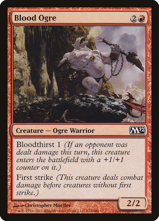 Blood Ogre [Magic 2012] | The CG Realm