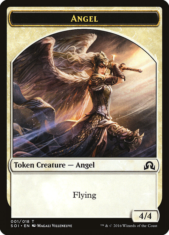 Angel Token [Shadows over Innistrad Tokens] | The CG Realm
