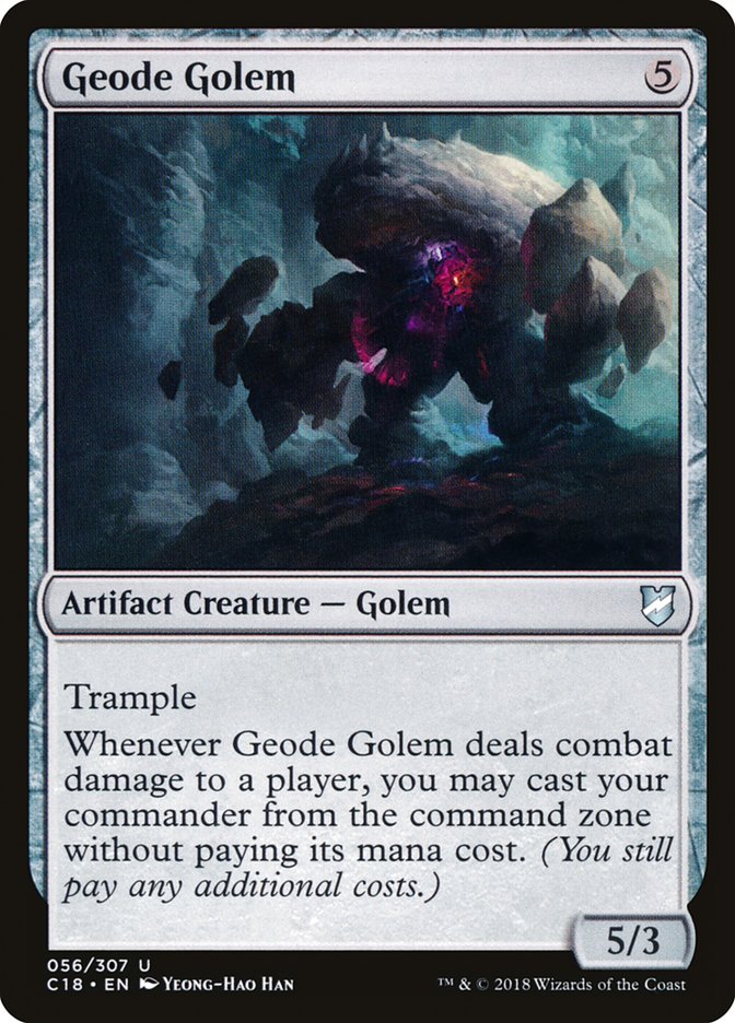 Geode Golem [Commander 2018] | The CG Realm