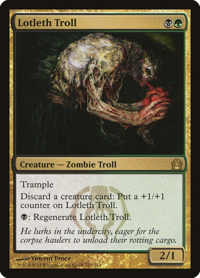 Lotleth Troll [Return to Ravnica] | The CG Realm