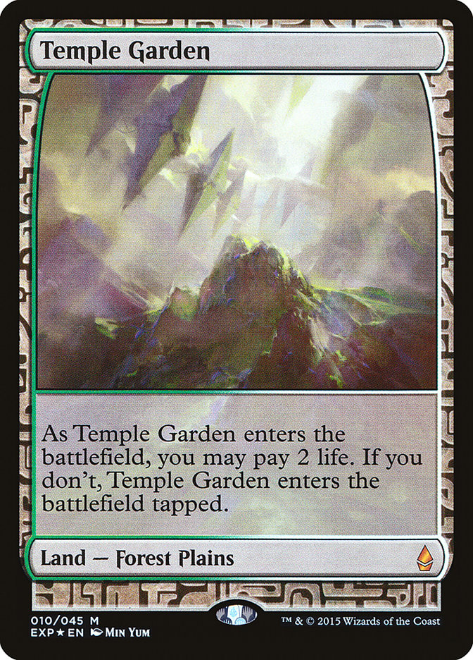 Temple Garden [Zendikar Expeditions] | The CG Realm