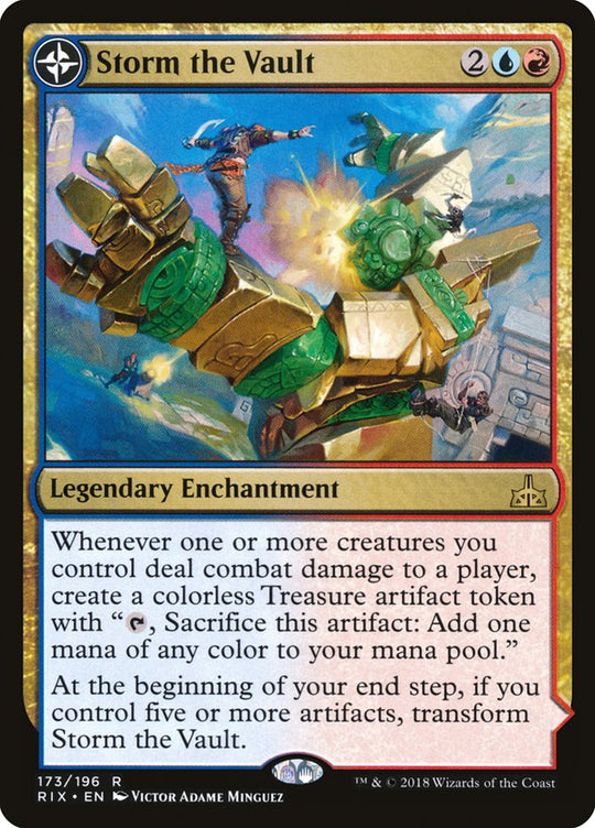 Storm the Vault (RIX-173) - Rivals of Ixalan: (compasslanddfc)