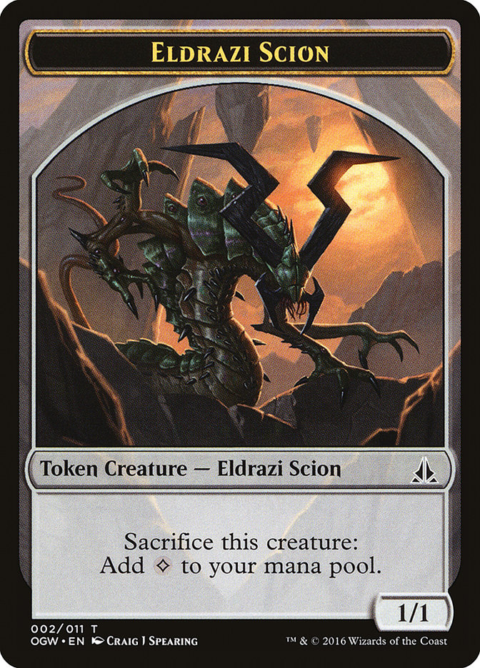 Eldrazi Scion Token (002/011) [Oath of the Gatewatch Tokens] | The CG Realm