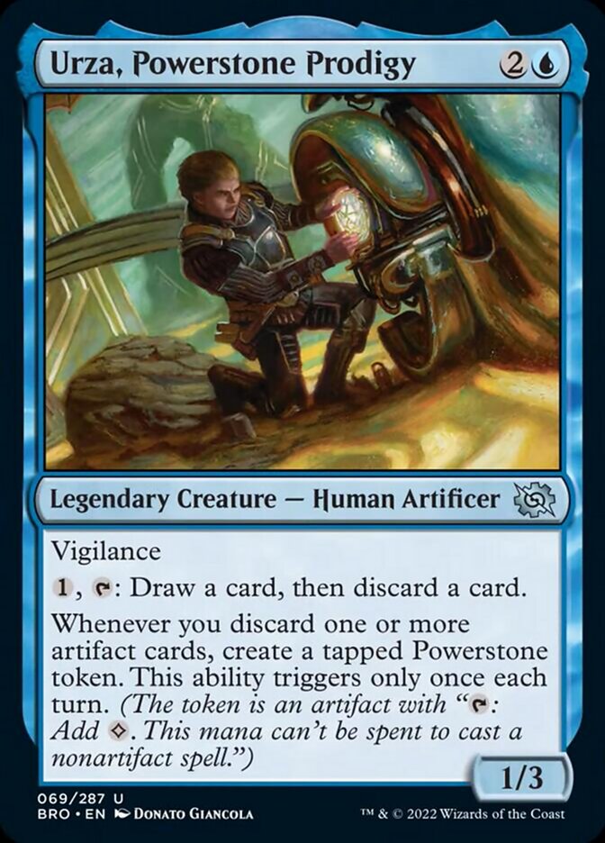Urza, Powerstone Prodigy [The Brothers' War] | The CG Realm