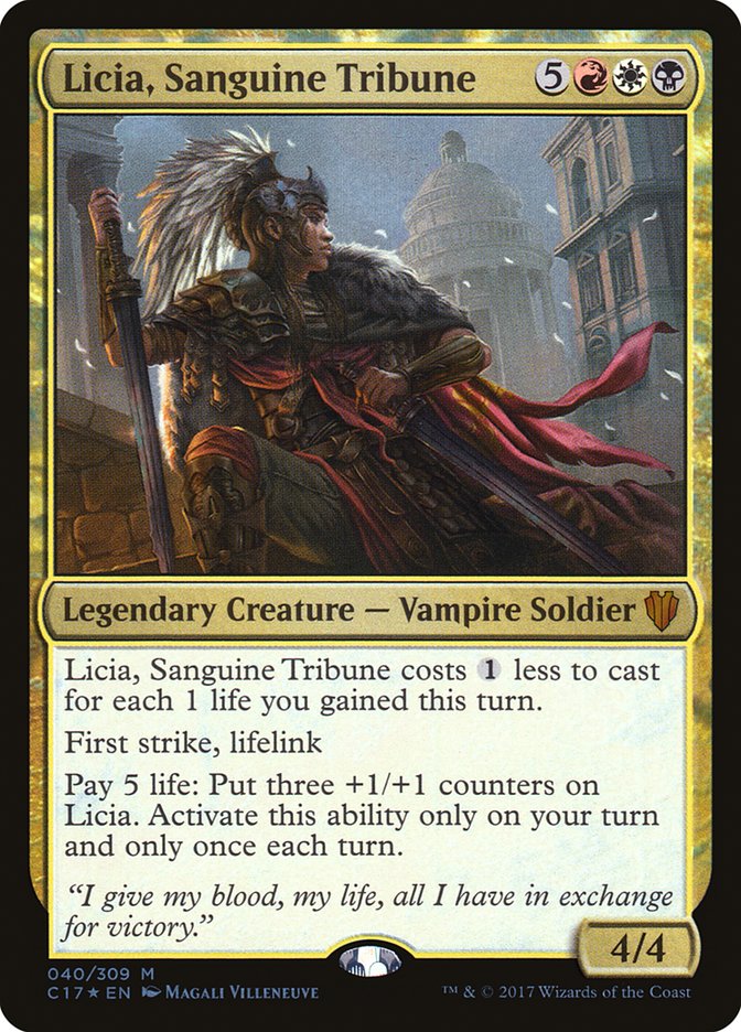 Licia, Sanguine Tribune [Commander 2017] | The CG Realm