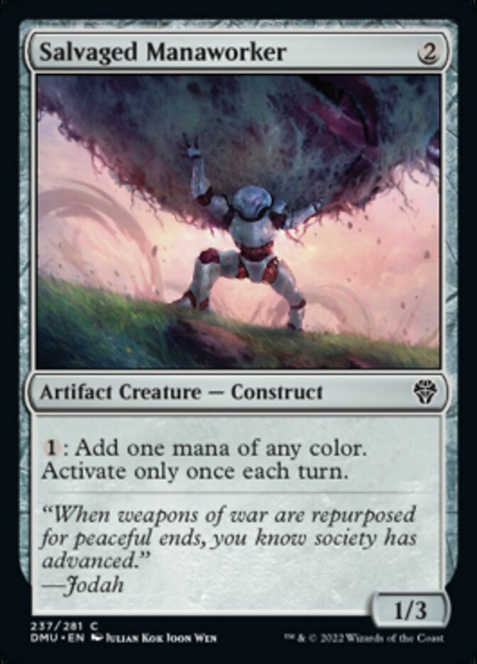 Salvaged Manaworker [Dominaria United] | The CG Realm