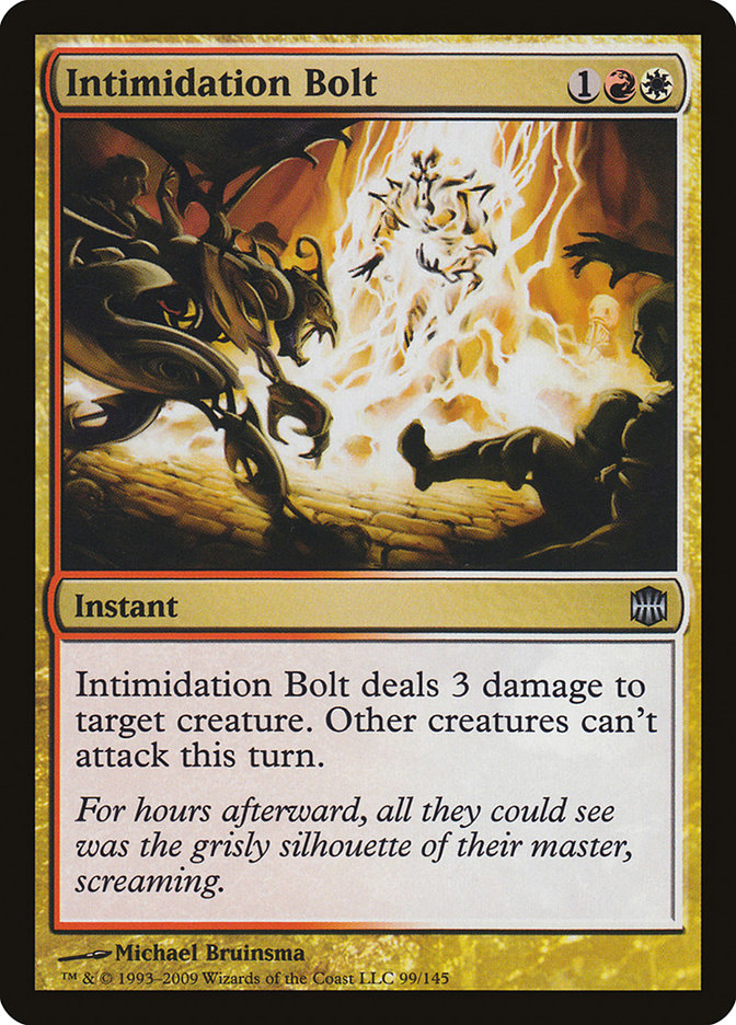 Intimidation Bolt [Alara Reborn] | The CG Realm