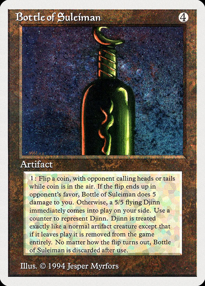 Bottle of Suleiman [Summer Magic / Edgar] | The CG Realm
