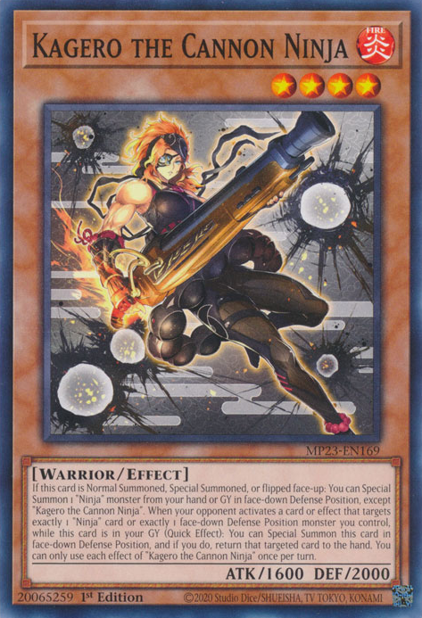 Kagero the Cannon Ninja [MP23-EN169] Common | The CG Realm