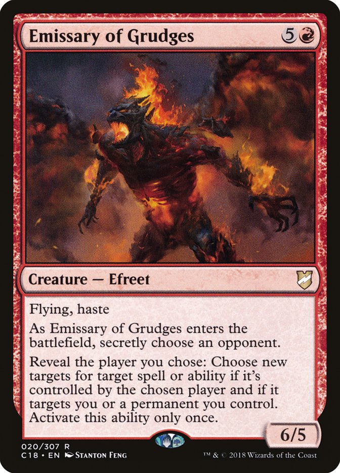 Emissary of Grudges [Commander 2018] | The CG Realm