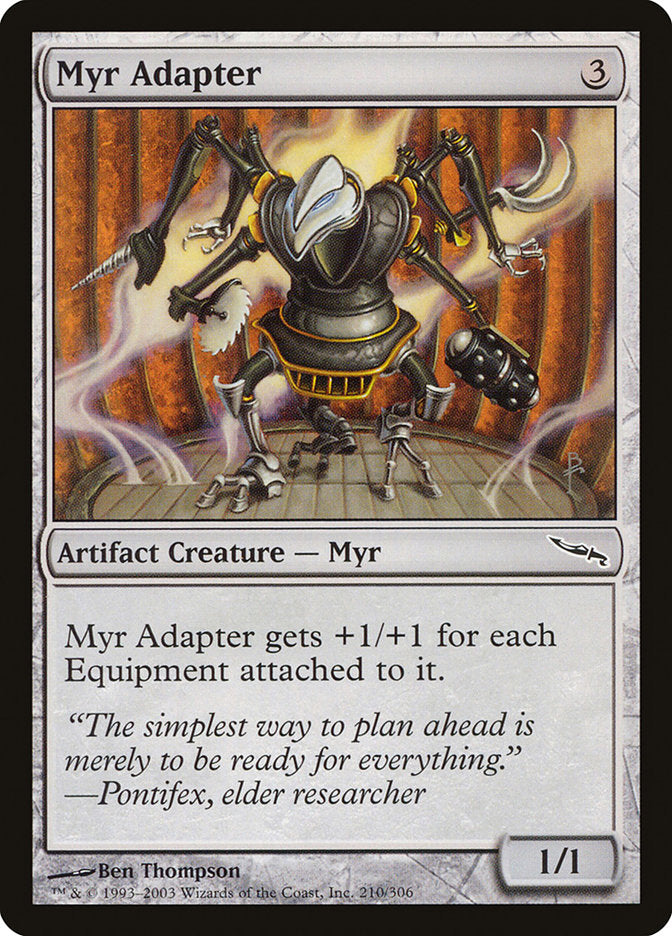 Myr Adapter [Mirrodin] | The CG Realm