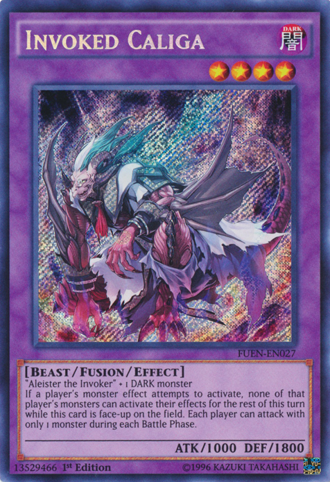 Invoked Caliga [FUEN-EN027] Secret Rare | The CG Realm