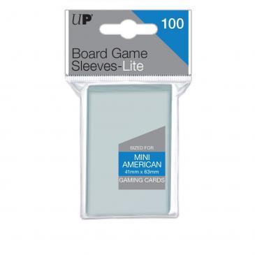 Lite Mini American Board Game Sleeves 41mm x 63mm 100ct | The CG Realm