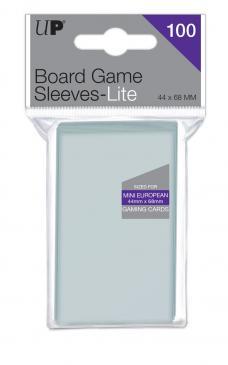 Lite Mini European Board Game Sleeves 44mm x 68mm 100ct | The CG Realm