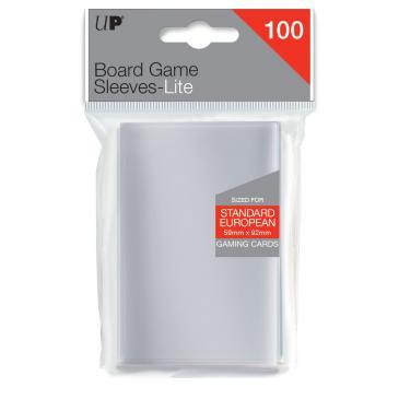 Lite Standard European Board Game Sleeves 59mm x 92mm 100ct | The CG Realm