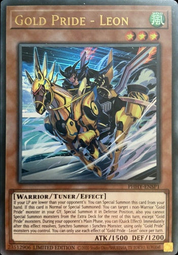 Gold Pride - Leon [PHHY-ENSP1] Ultra Rare | The CG Realm
