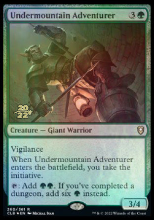 Undermountain Adventurer [Commander Legends: Battle for Baldur's Gate Prerelease Promos] | The CG Realm