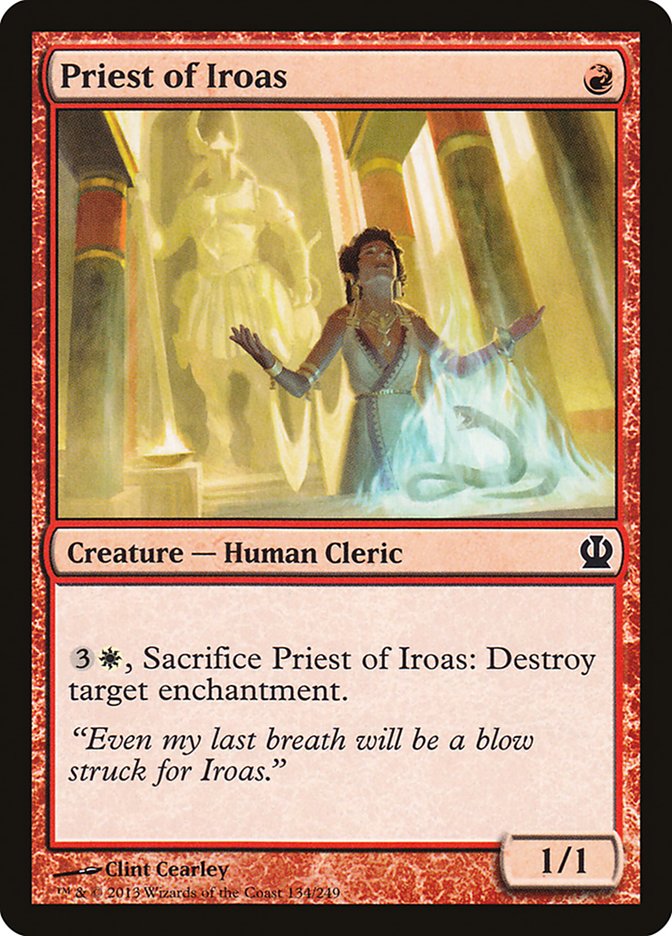 Priest of Iroas [Theros] | The CG Realm